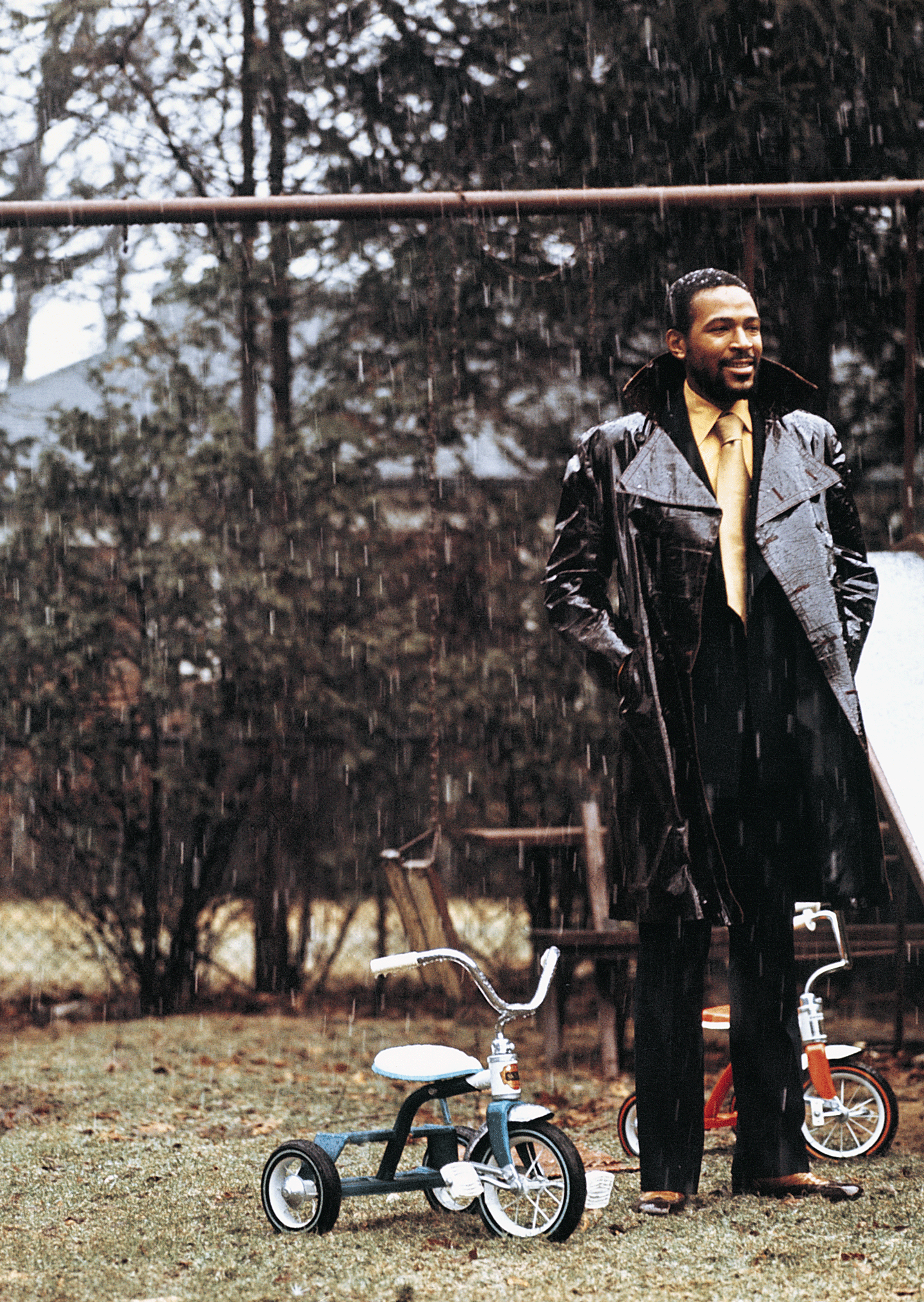 Let it rain. Photo courtesy of Motown Records.